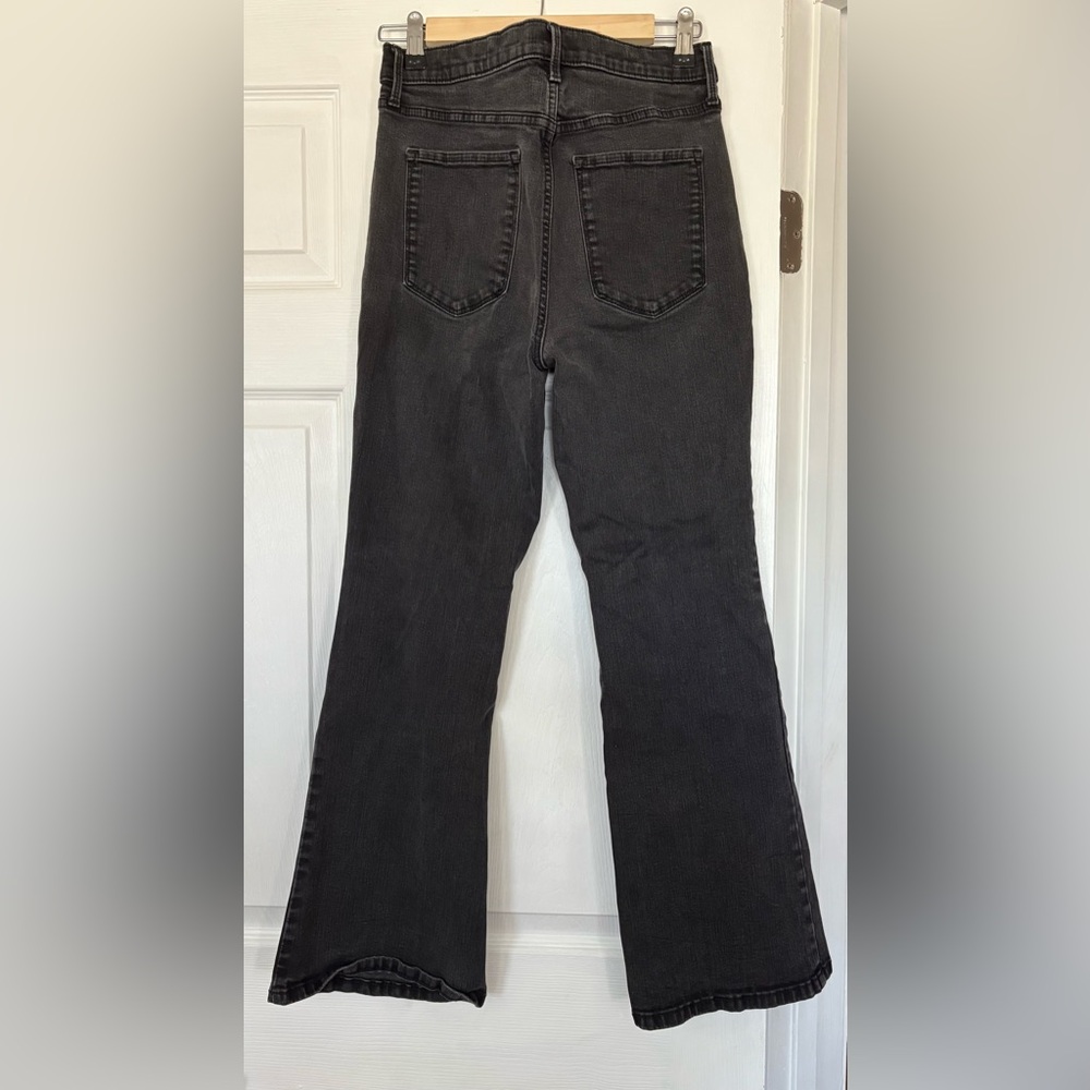Banana Republic Black High-Rise Flared Jeans - Picture 2 of 3